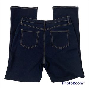 Gloria Vanderbilt Amanda Bootcut Jeans Size 12 Dark Wash